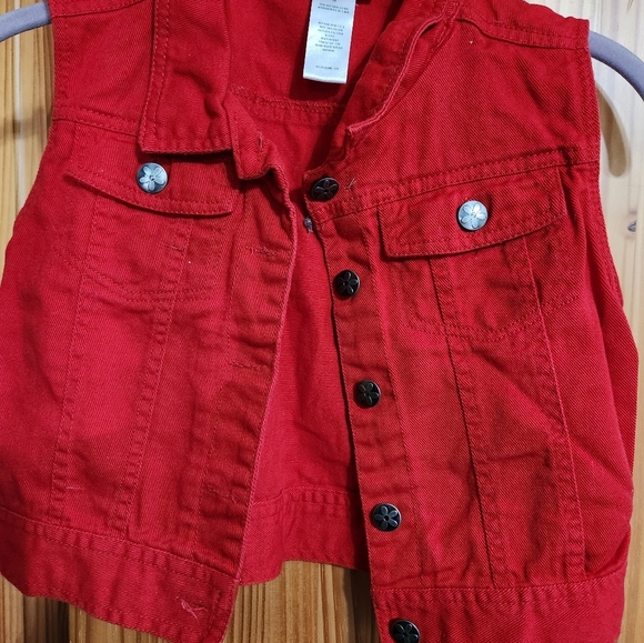 Girls swak jean vest - Picture 2 of 6
